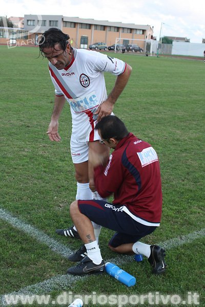 Mirko Dentoni a bordocampo